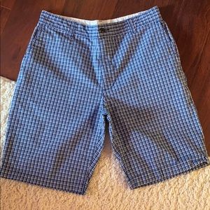 Plaid men’s shorts